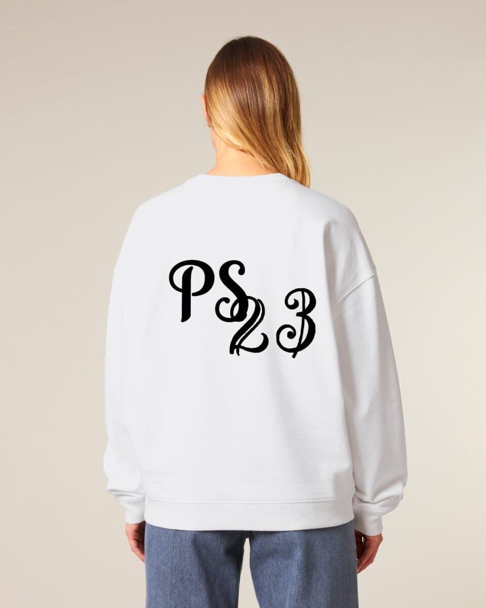 FAITH (Black Title) - Organic Oversize Sweatshirt