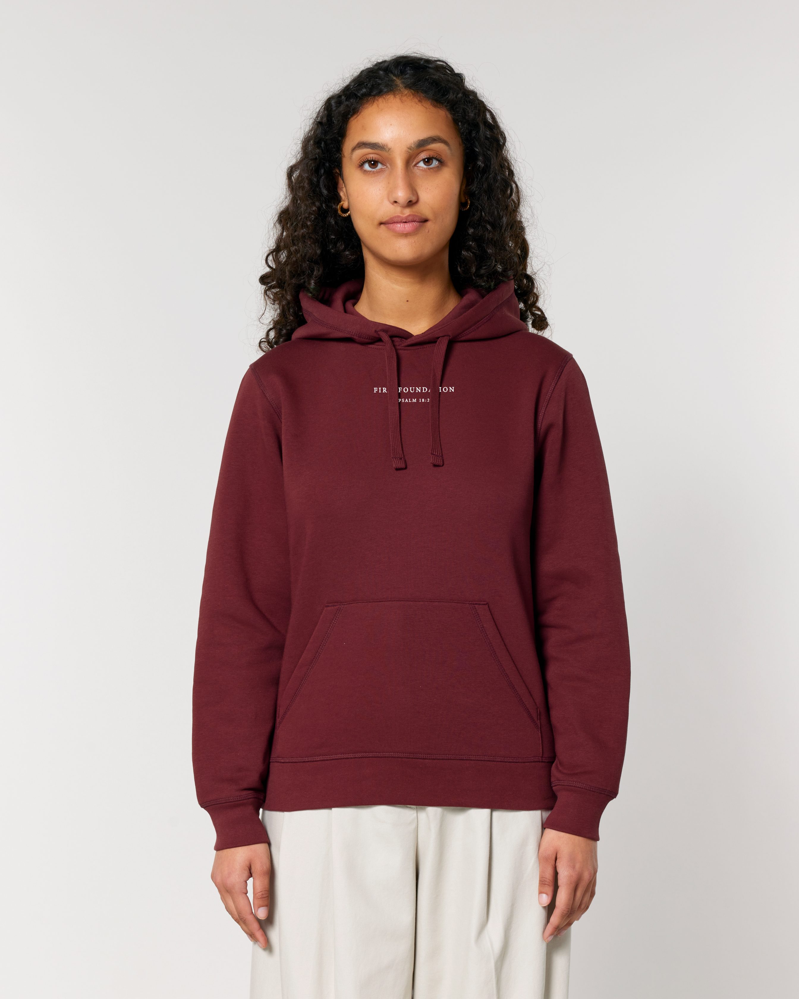 W_Organic_Basic_Hoodie_Burgundy_VS