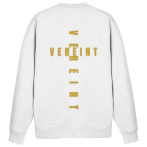 Basic Sweatshirt 'Vereint' – Arctic White