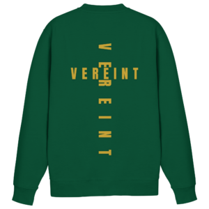 Basic Sweatshirt 'Vereint' – Bottle Green