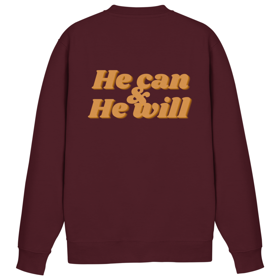 He can & He will – Basic Sweatshirt