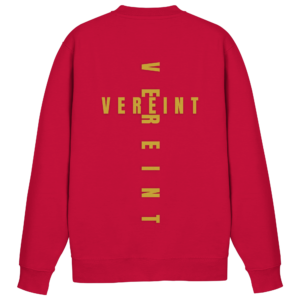 Basic Sweatshirt 'Vereint' – Fire Red