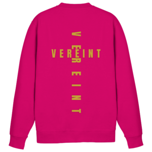 Basic Sweatshirt 'Vereint' – Hot Pink