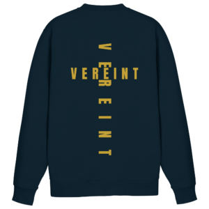 Basic Sweatshirt 'Vereint' – New French Navy