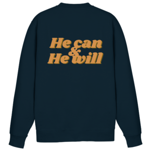 Basic Sweatshirt - He can & He will Design – New French Navy