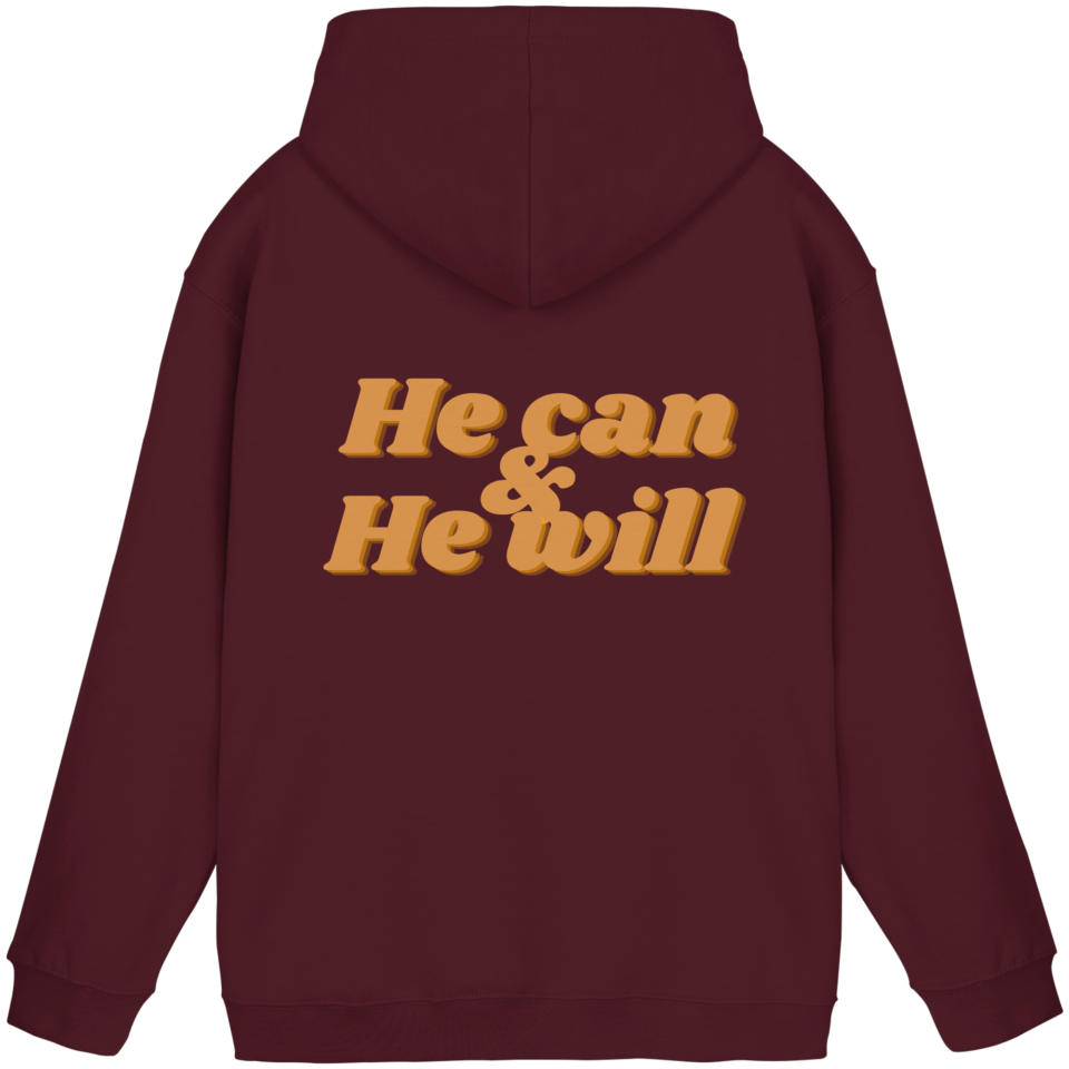 He can & He will – Basic Hoodie