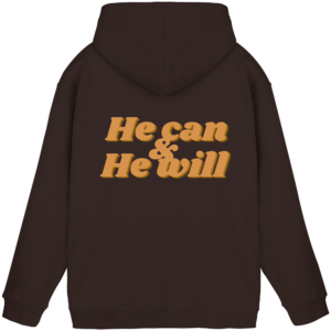 Basic Unisex Hoodie - He can & He will Design – Hot Chocolate