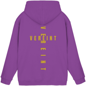Basic Unisex Hoodie 'Vereint' – Magenta Magic
