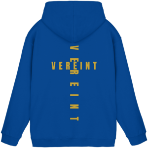 Basic Unisex Hoodie 'Vereint' – Royal Blue