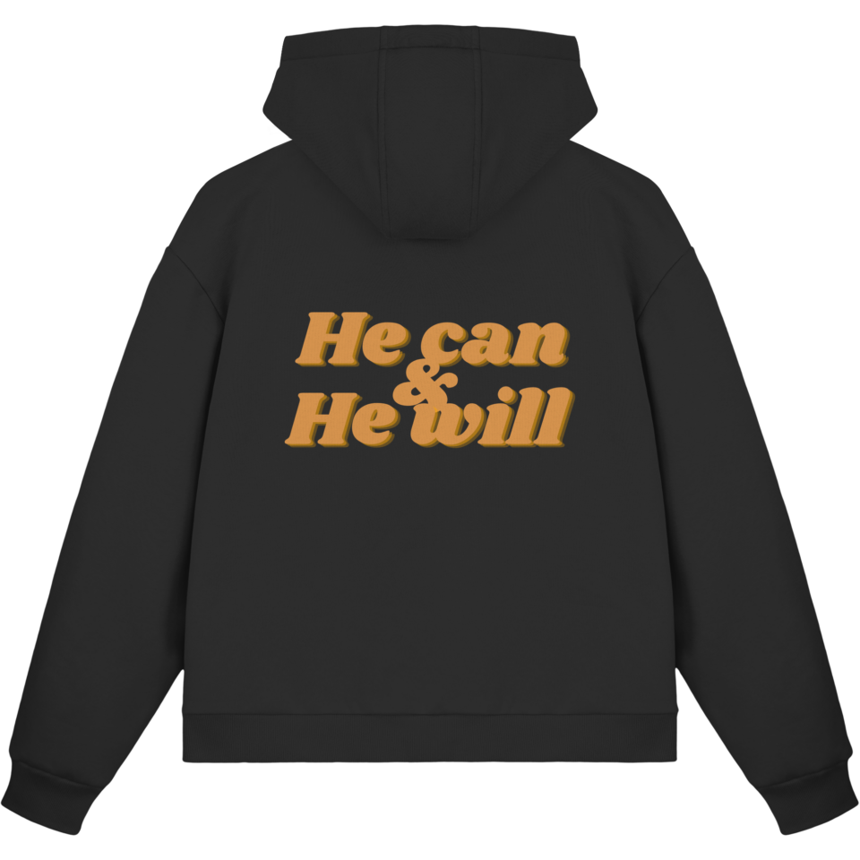 He can & He will – Fluffy Boxcut Zipper