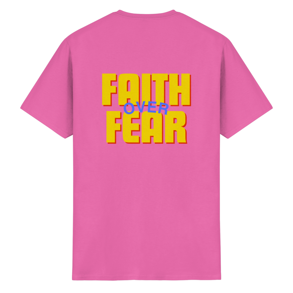 Faith over Fear - Unisex Heavy Cotton T-Shirt