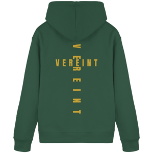 Organic Basic Hoodie 'Vereint' – Bottle Green