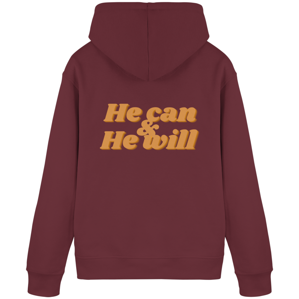 He can & He will – Organic Hoodie