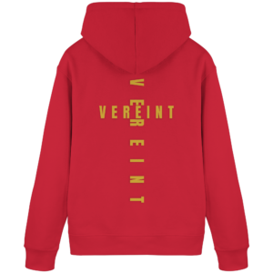 Organic Basic Hoodie 'Vereint' – Red