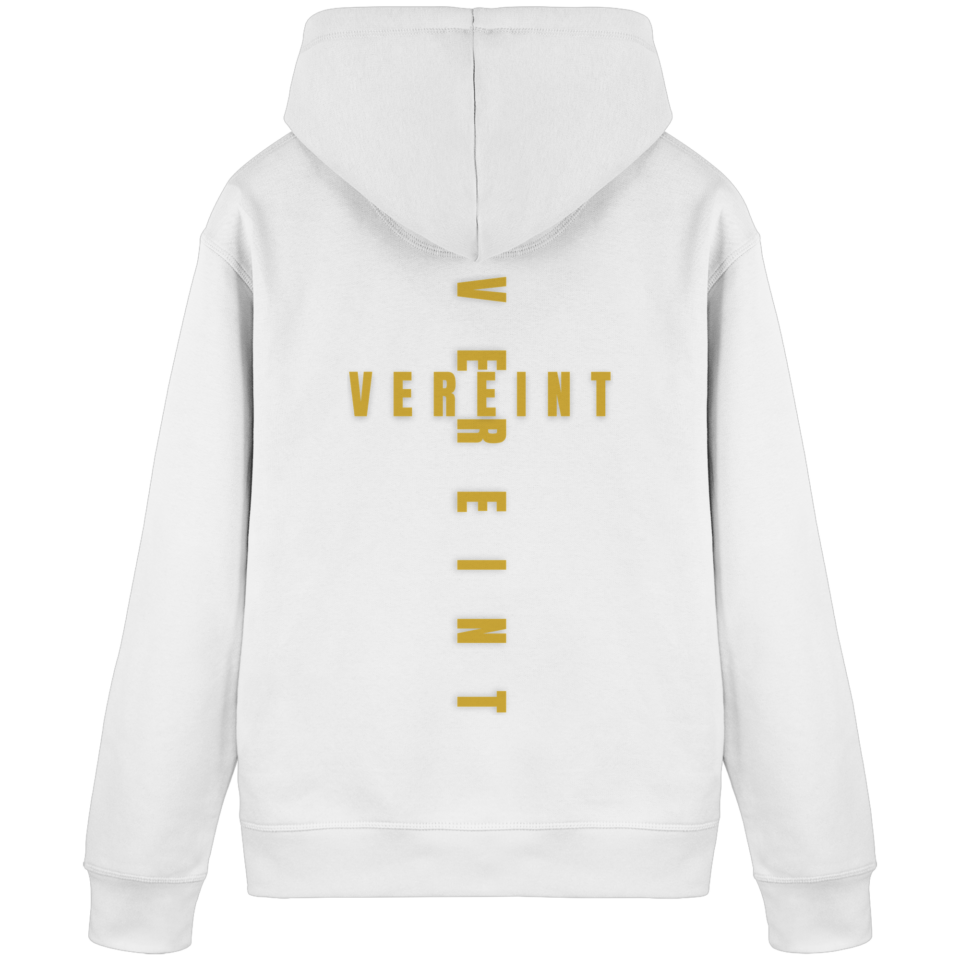 Organic Basic Hoodie 'Vereint' – White