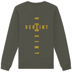 Organic Basic Unisex Sweatshirt 'Vereint' – Khaki
