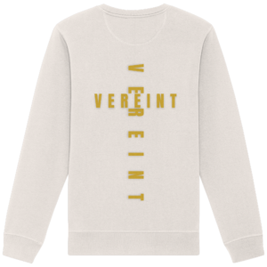 Organic Basic Unisex Sweatshirt 'Vereint' – Vintage White