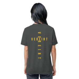 Unisex Organic Shirt 'Vereint' – Anthracite