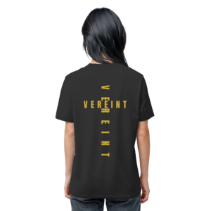 Unisex Organic Shirt 'Vereint' – Black