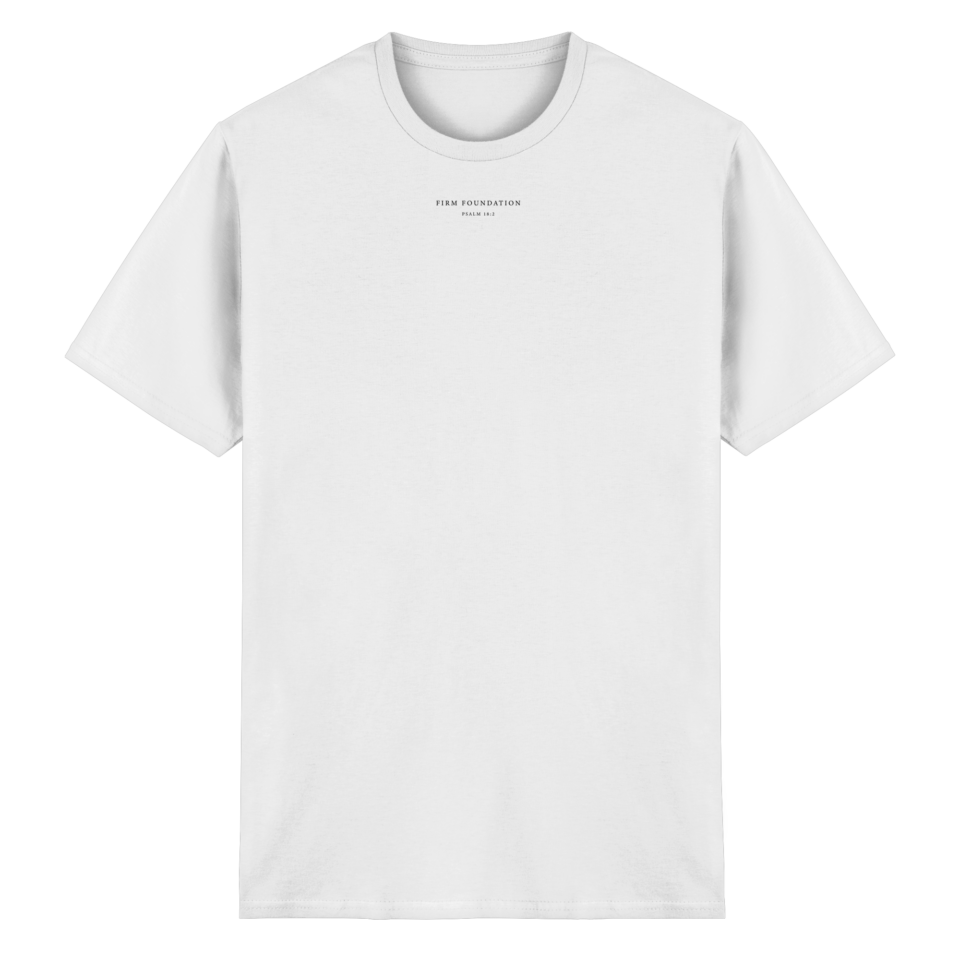 FIRM FOUNDATION (Black Title) Shirt 2.0 - Heavy Cotton T-Shirt