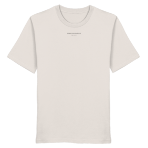 T-Shirt organic "FIRM FOUNDATION" unisex Psalm 18:2 100% Baumwolle - XS-5XL - faith christliche Kleidung Bibelverse Psalm Shirt – Vintage White