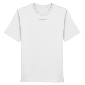 T-Shirt organic "FIRM FOUNDATION" unisex Psalm 18:2 100% Baumwolle - XS-5XL - faith christliche Kleidung Bibelverse Psalm Shirt – White