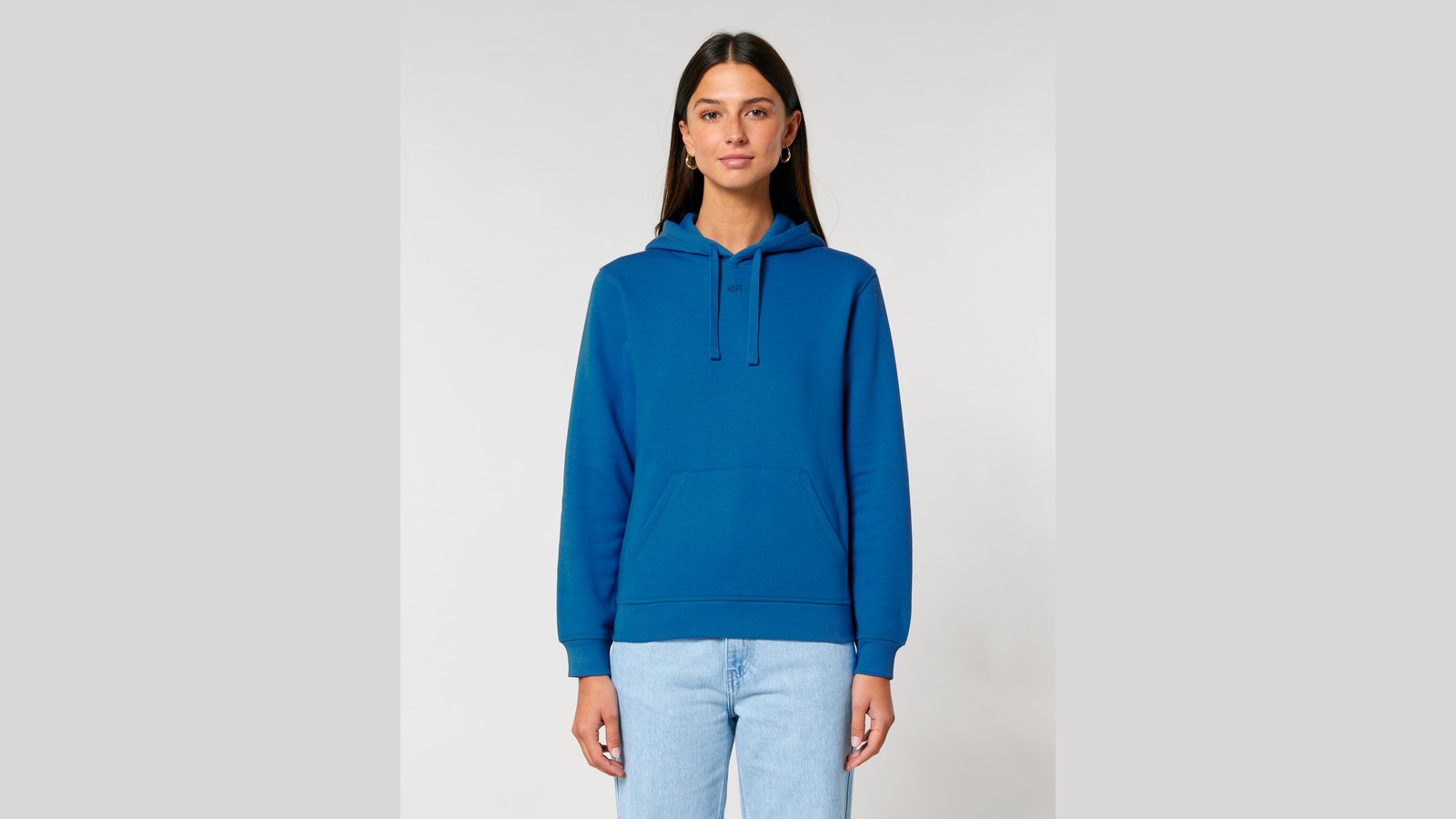 HOPE Hoodie in Royal Blue (Jeremia 29:11) von Sünkel Media & Merch