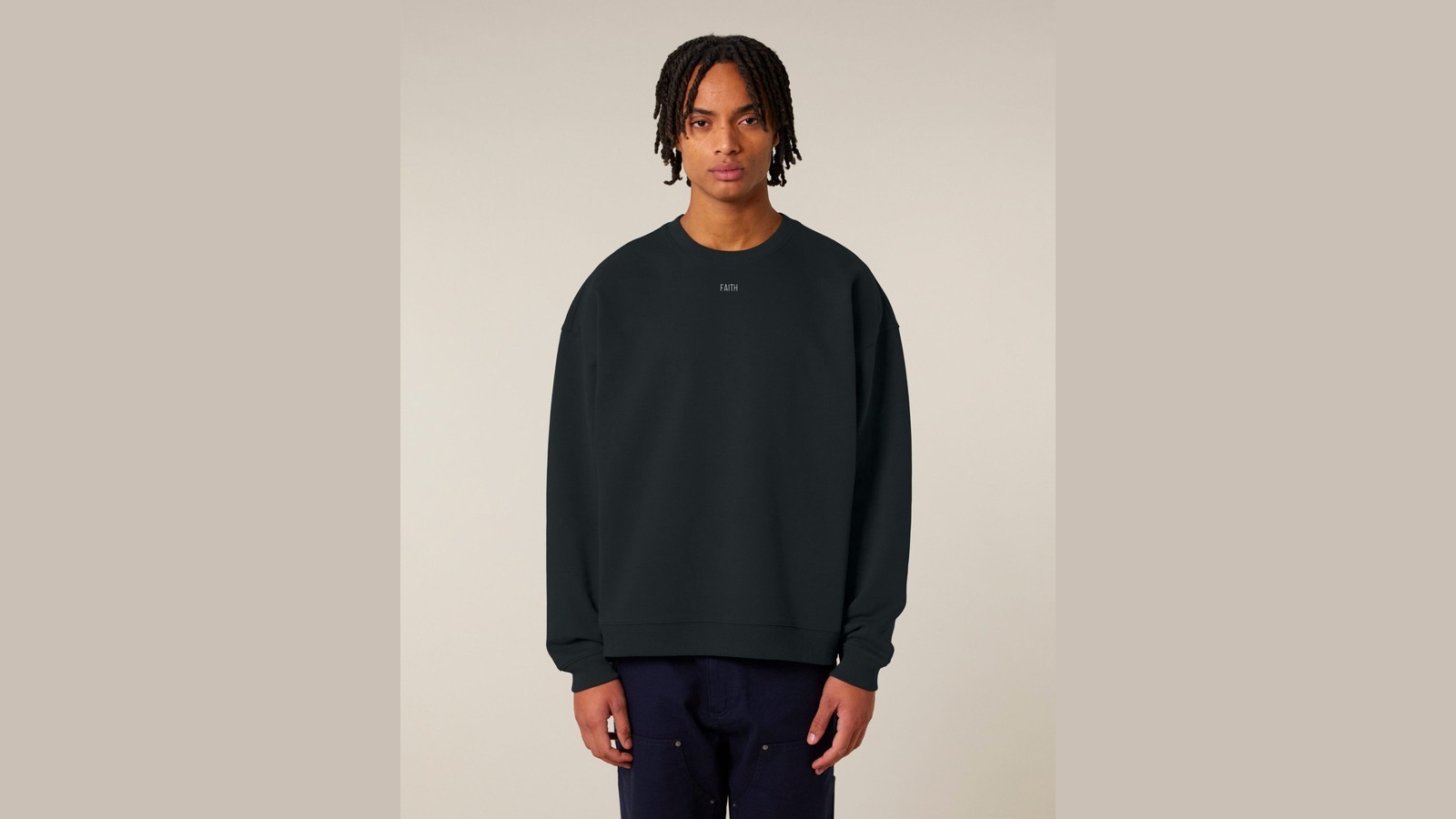 FAITH Sweatshirt von Sünkel Media & Merch in Dunkelgrün